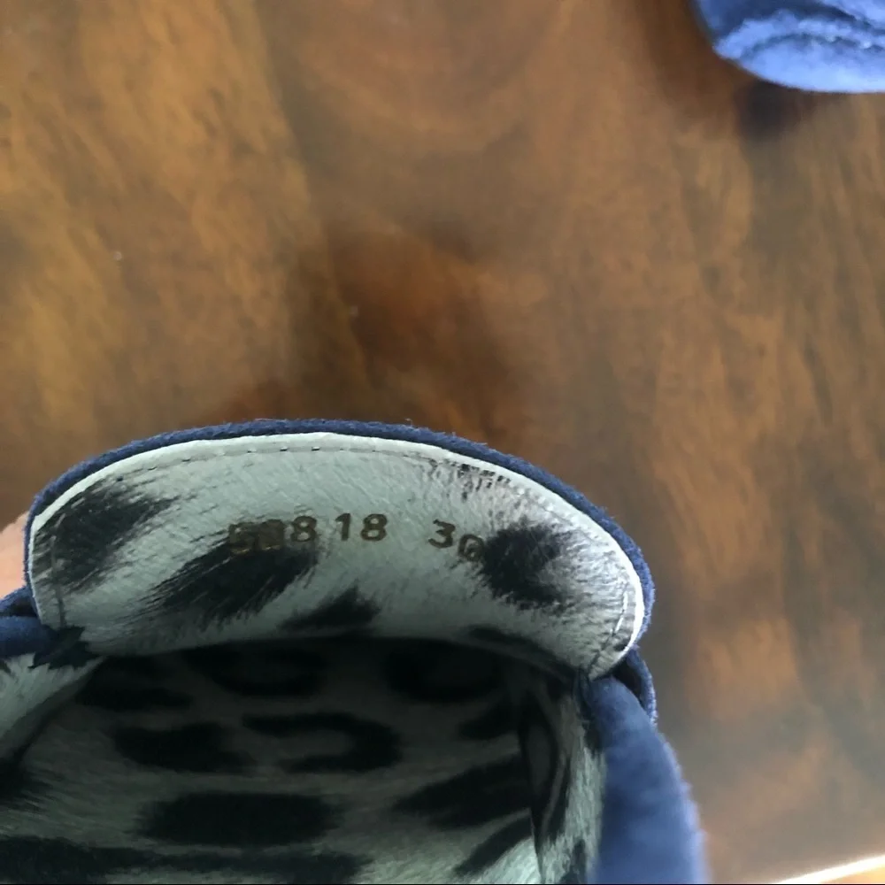 Roberto Cavalli Monogram Suede Loafers